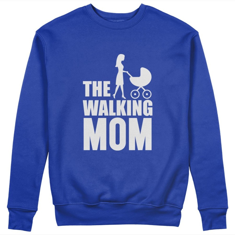 Felpa donna the walking mom Per la mamma