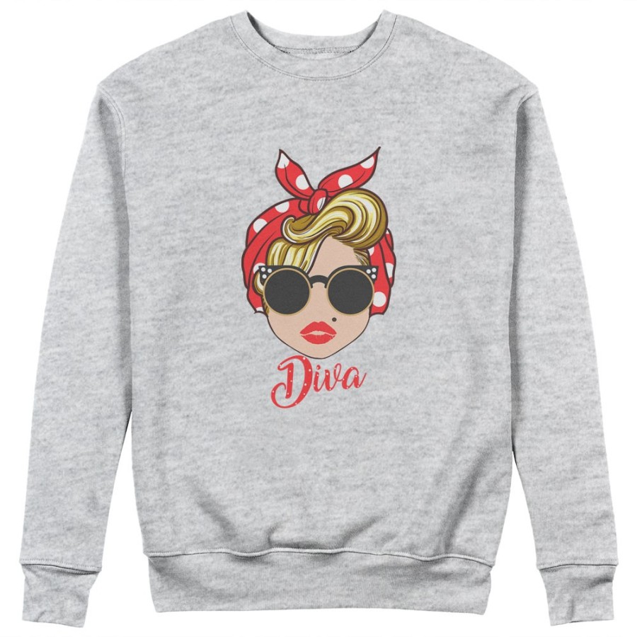 Felpa donna marilyn diva Per la mamma