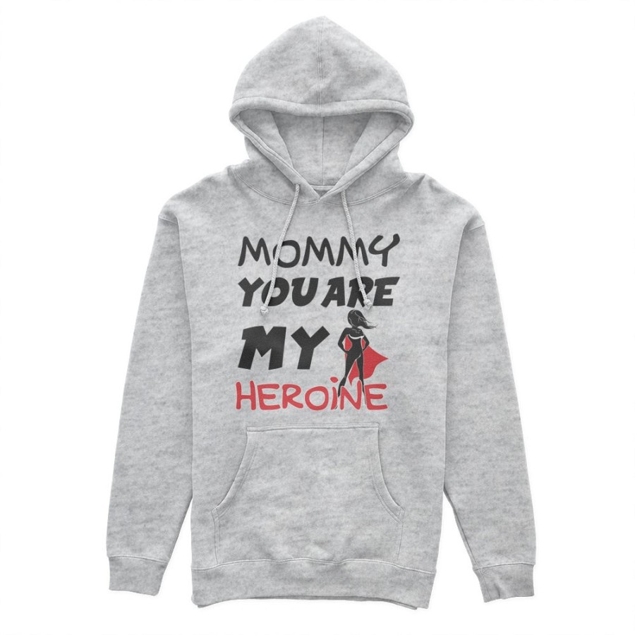 Felpa donna mommy you are my heroine Per la mamma