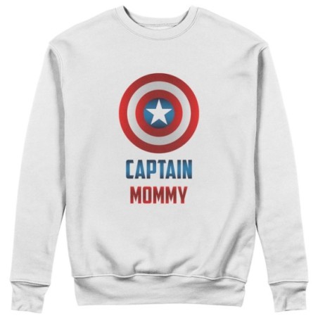 Felpa donna captain mommy