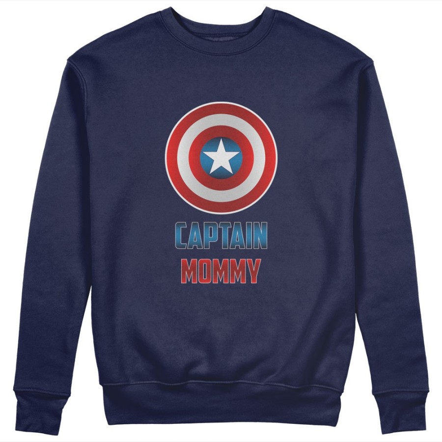 Felpa donna captain mommy Per la mamma