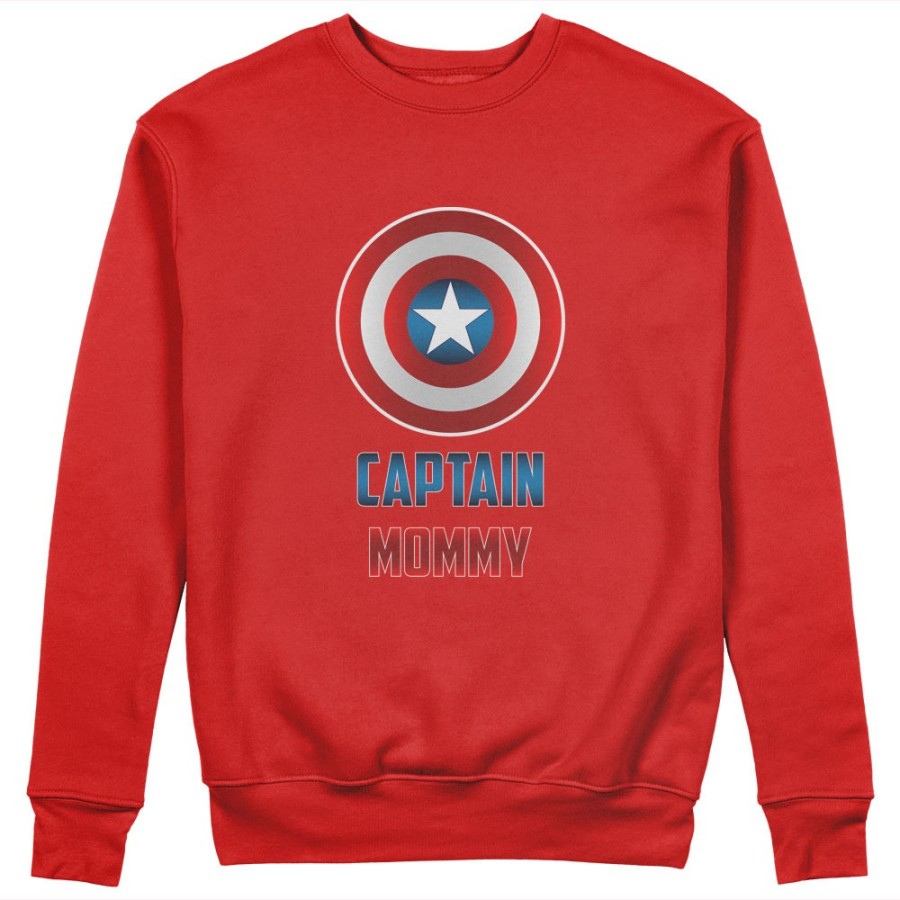 Felpa donna captain mommy Per la mamma