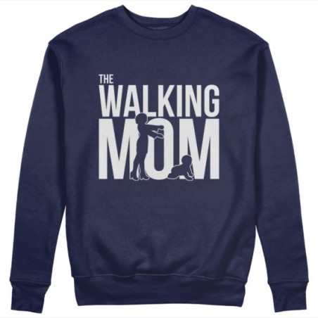 Felpa donna the walking mom with baby Per la mamma