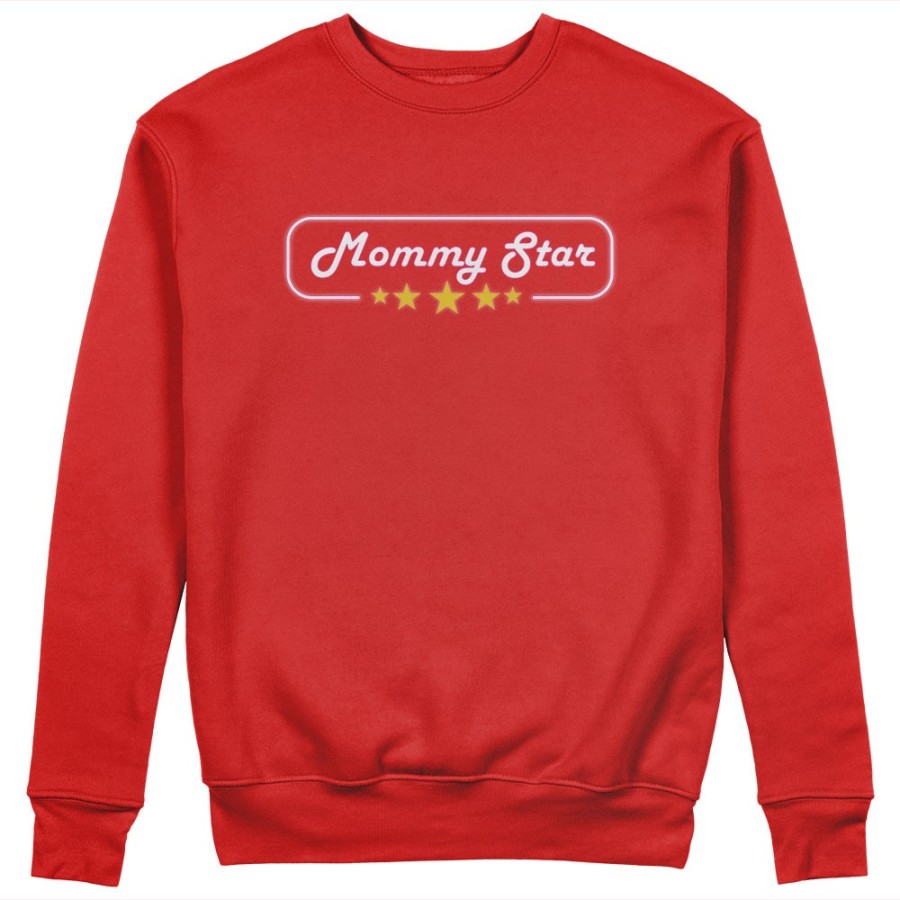 Felpa donna mommy star Per la mamma