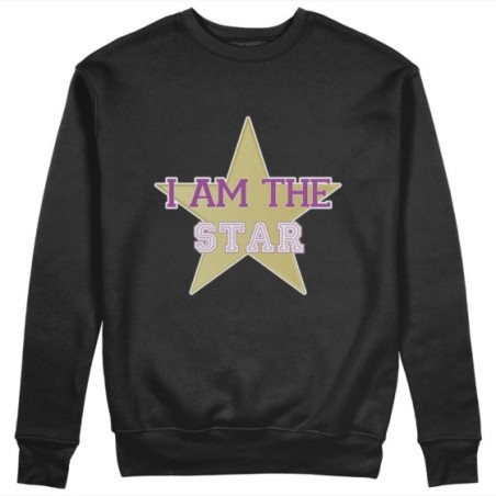Felpa donna i am the star