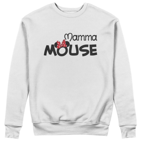 Felpa donna mamma mouse Per la mamma