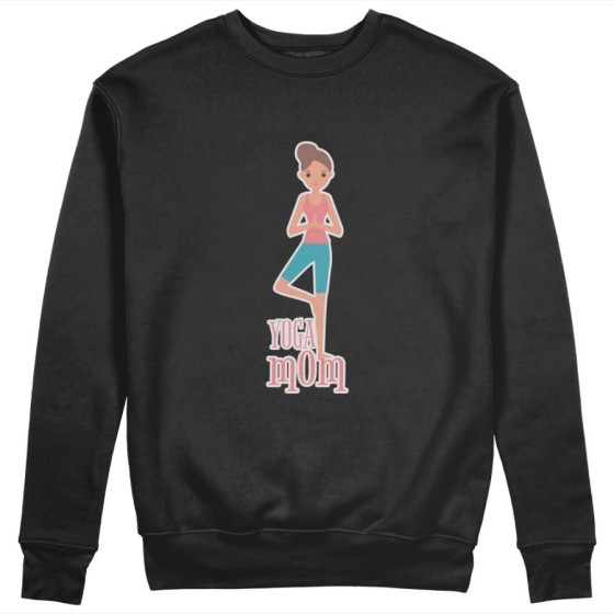 Felpa donna yoga mom Per la mamma