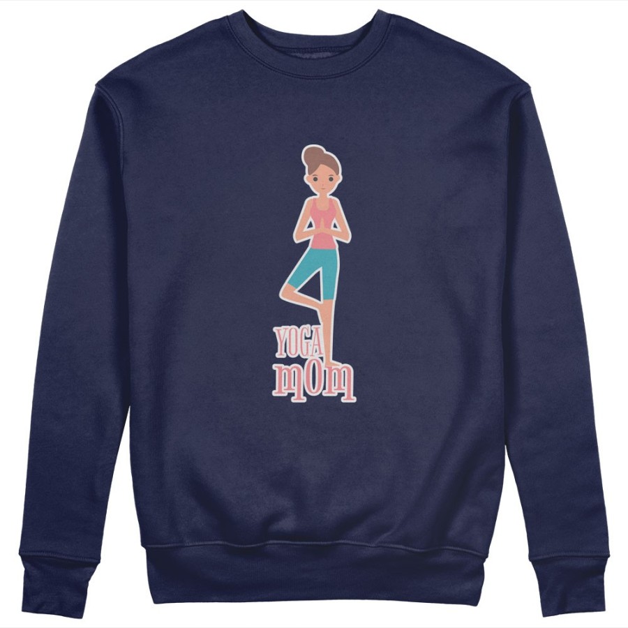 Felpa donna yoga mom Per la mamma