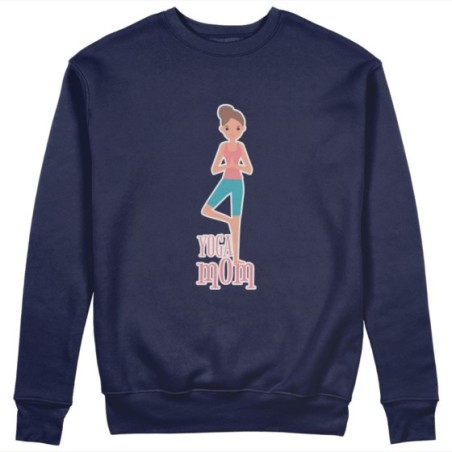 Felpa donna yoga mom Per la mamma