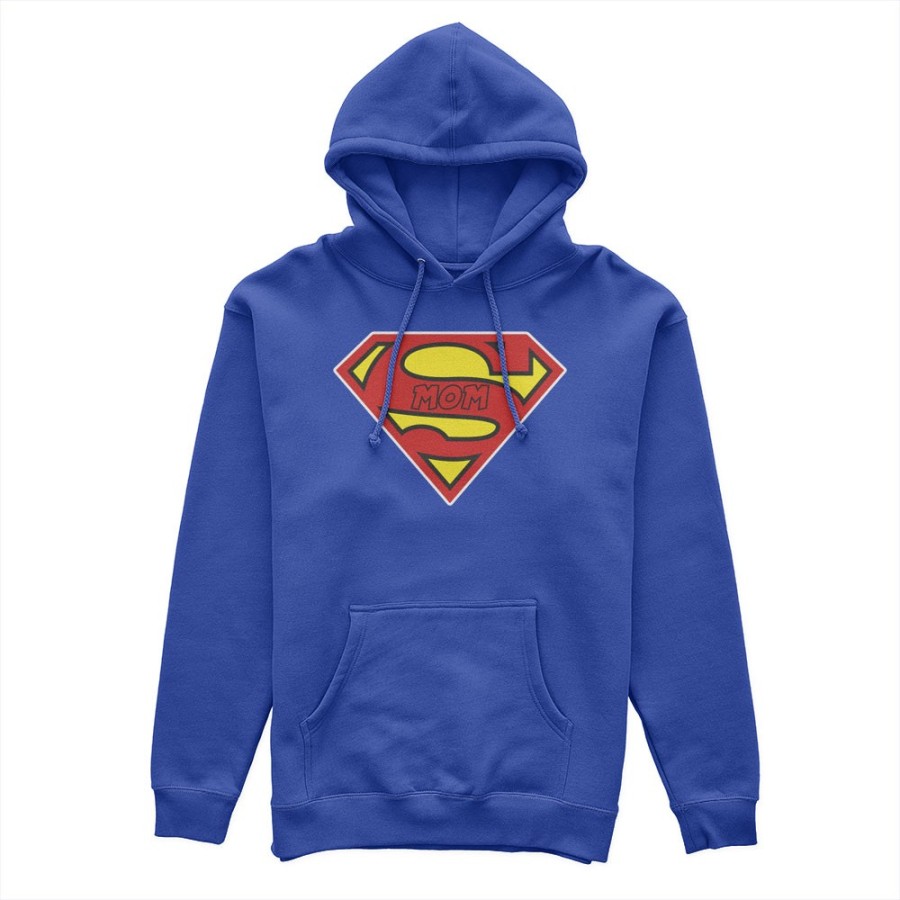 Felpa donna super mom superman Per la mamma