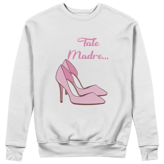 Felpa donna tale madre scarpa con tacco Per la mamma