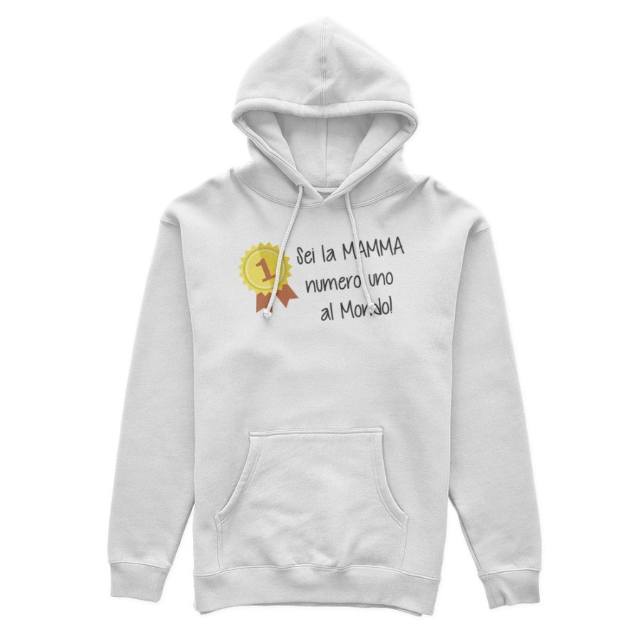 Felpa donna sei la mamma numero uno al mondo Per la mamma