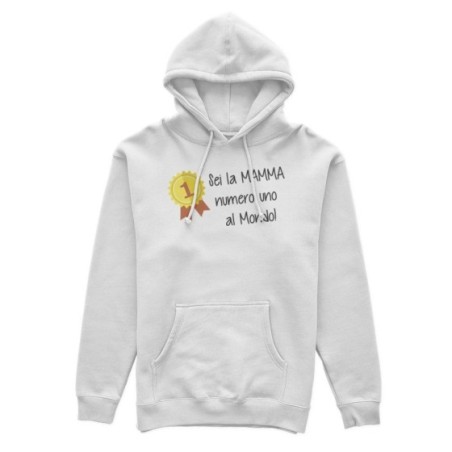 Felpa donna sei la mamma numero uno al mondo Per la mamma