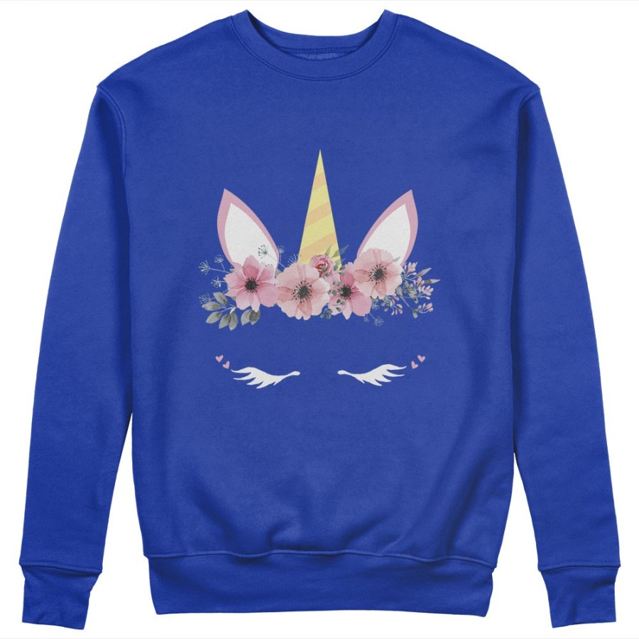 Felpa donna colorful unicorn Per la mamma