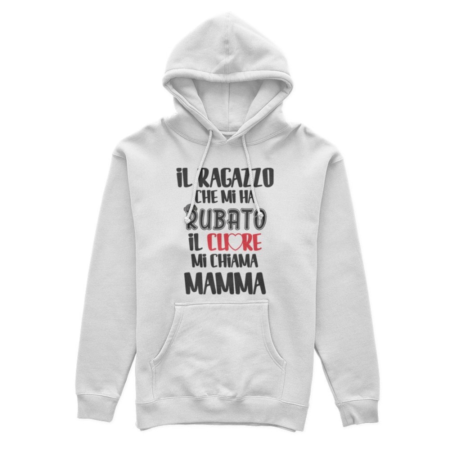 Felpa donna il ragazzo che mi ha rubato il cuore mi chiama mamma Per la mamma