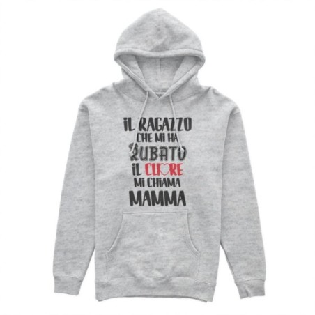 Felpa donna il ragazzo che mi ha rubato il cuore mi chiama mamma Per la mamma