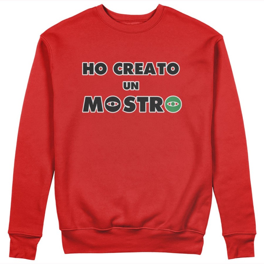 Felpa donna ho creato un mostro Per la mamma