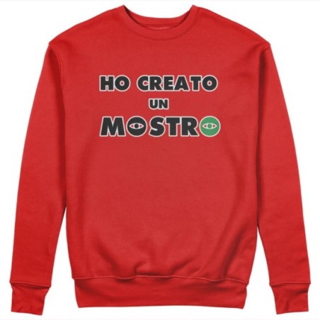 Felpa donna ho creato un mostro Per la mamma