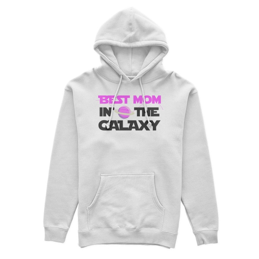 Felpa donna best mom in the galaxy Per la mamma