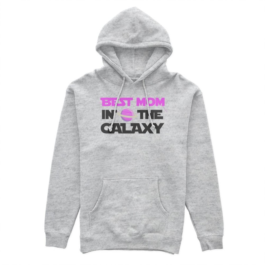 Felpa donna best mom in the galaxy Per la mamma