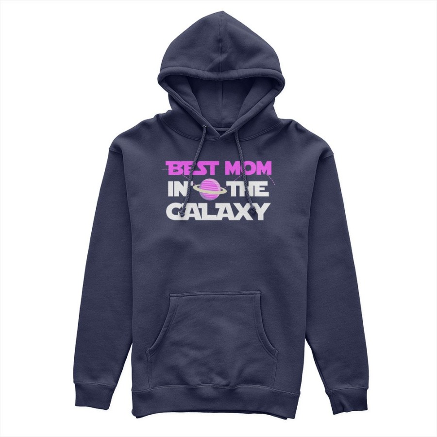 Felpa donna best mom in the galaxy Per la mamma