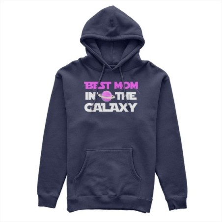 Felpa donna best mom in the galaxy Per la mamma