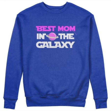 Felpa donna best mom in the galaxy Per la mamma