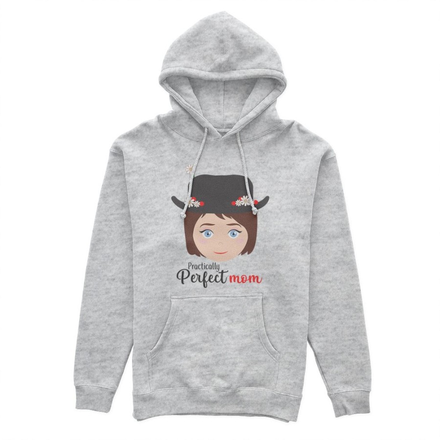 Felpa donna practically perfect mom Per la mamma