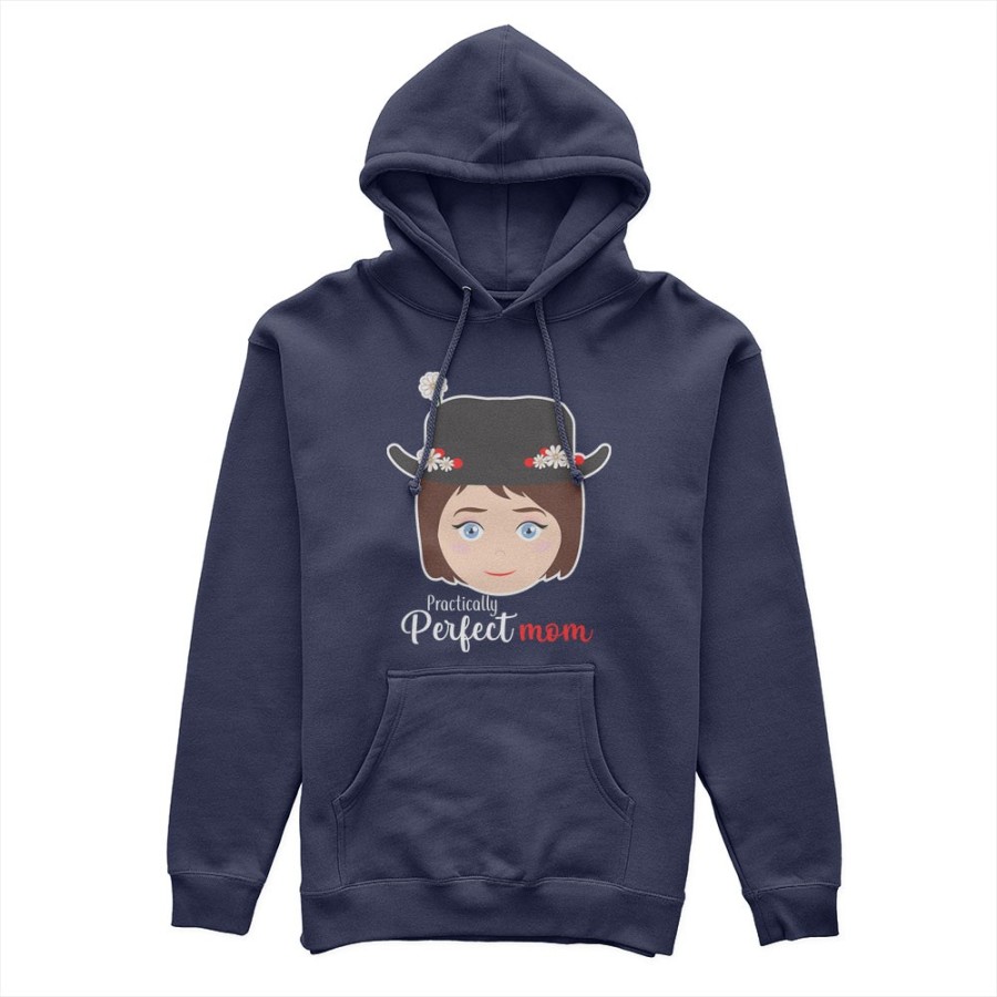 Felpa donna practically perfect mom Per la mamma