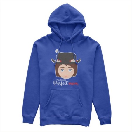 Felpa donna practically perfect mom Per la mamma