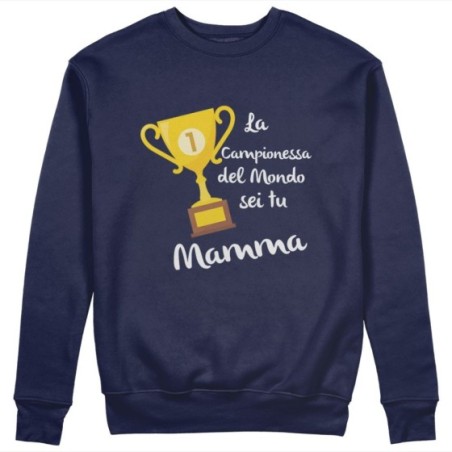 Tshirt donna la campionessa del mondo sei tu mamma Per la mamma