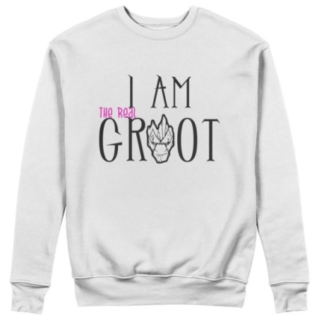 Felpa donna i am the real groot Per la mamma
