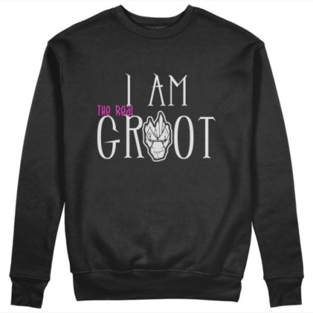 Felpa donna i am the real groot Per la mamma