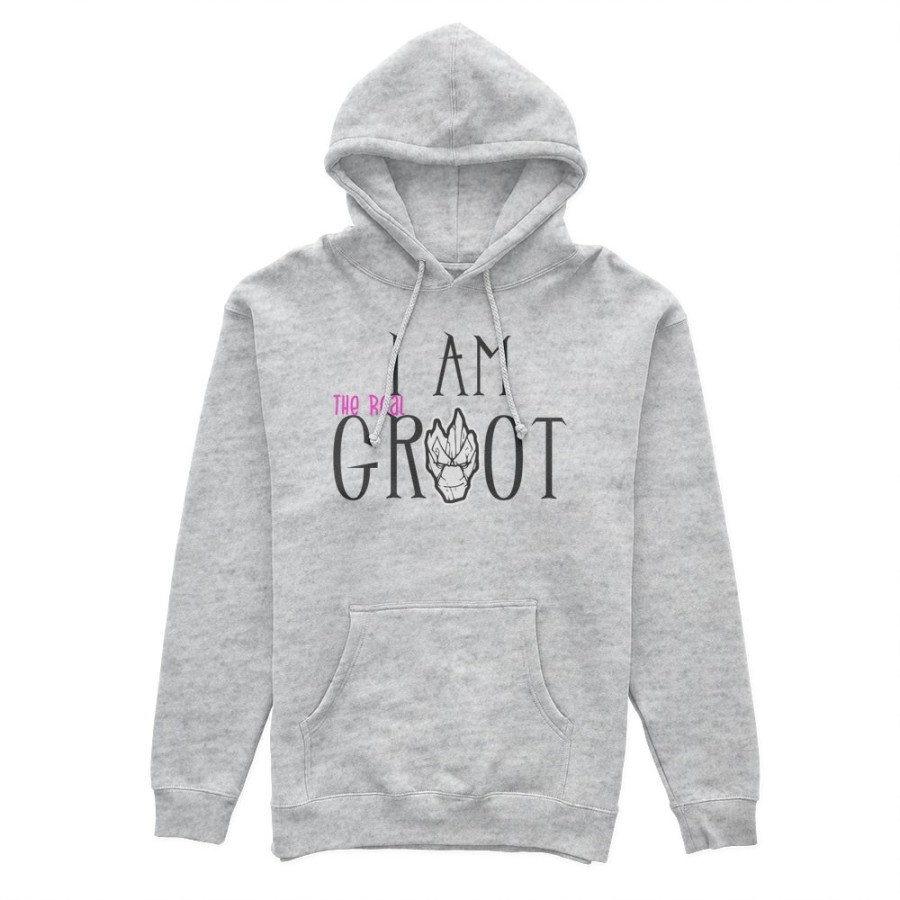 Felpa donna i am the real groot Per la mamma