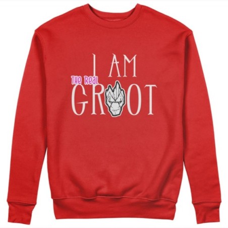 Felpa donna i am the real groot Per la mamma