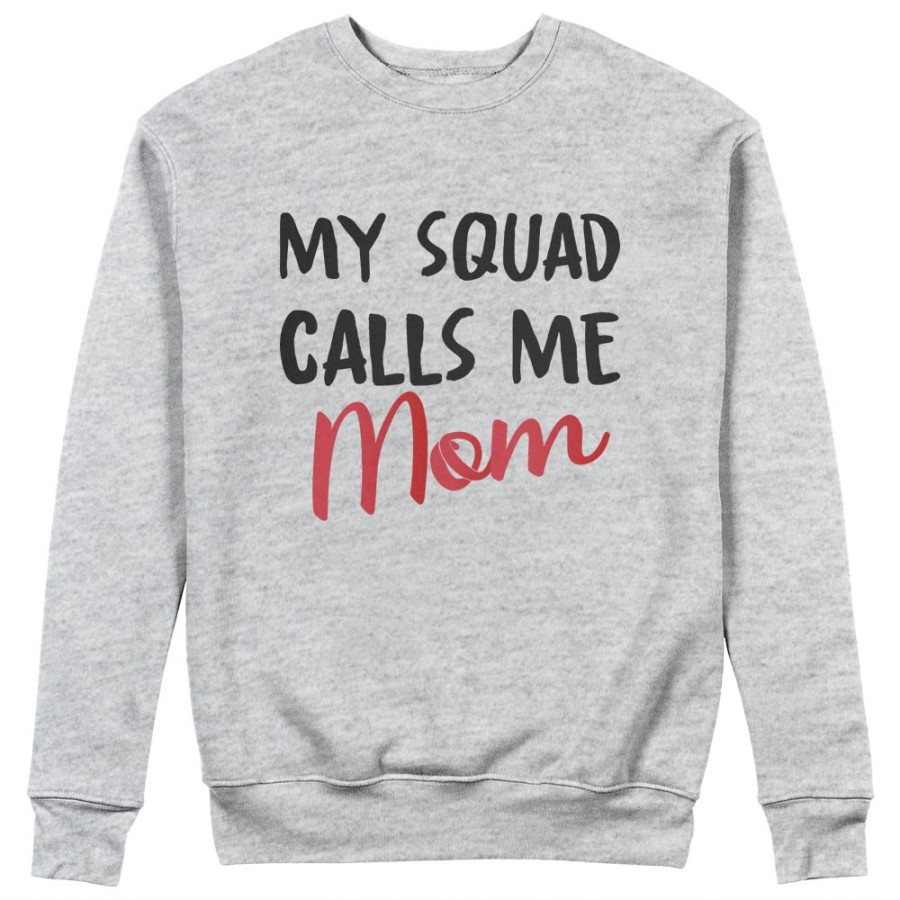 Felpa donna my squad calls me mom Per la mamma