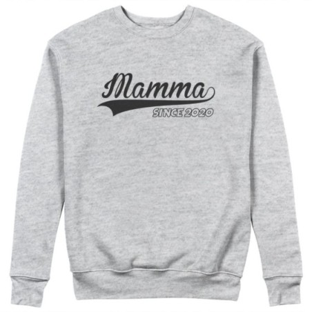 Felpa donna personalizzata con anno mamma since Per la mamma
