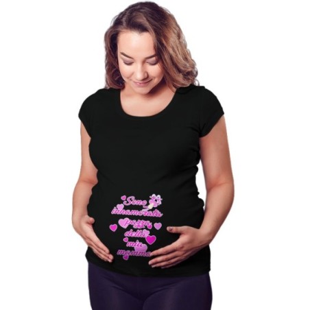 Maglia premaman sono innamorato pazzo della mia mamma Per la mamma