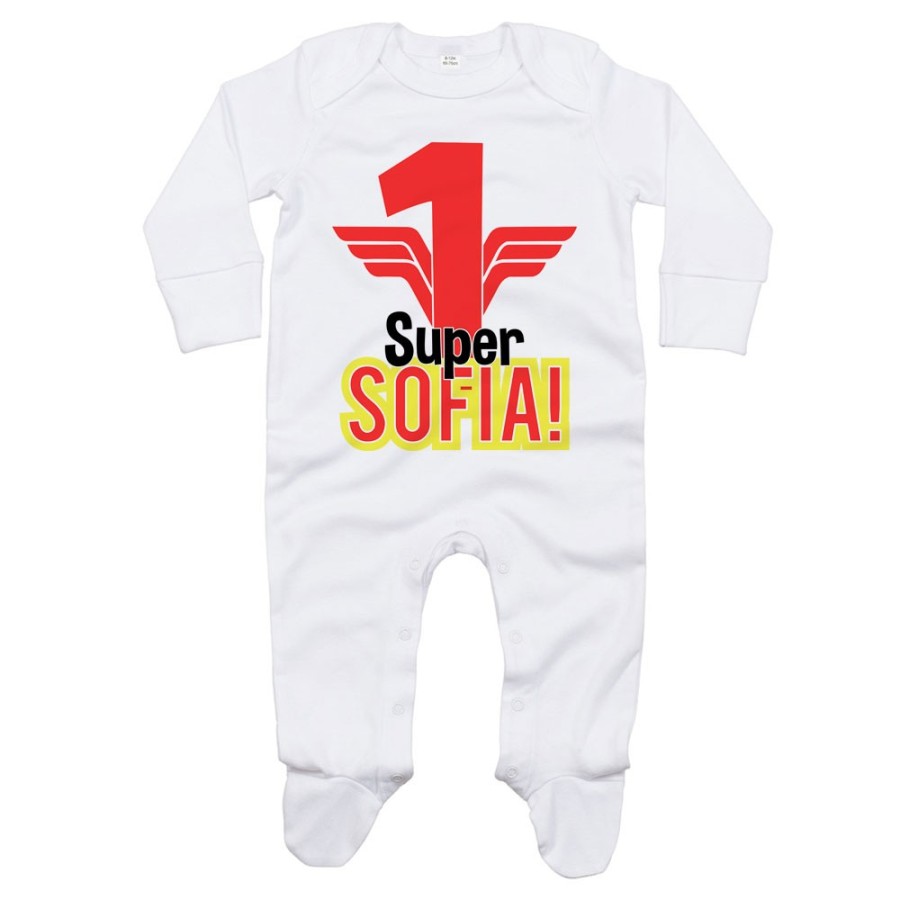 Tutina neonato personalizzata con nome festa a tema  wonderwoman Compleanno