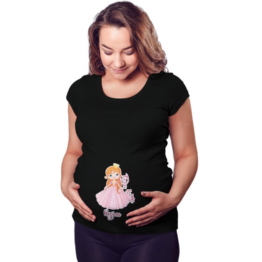 Maglia premaman figlia di una regina royal Per la mamma