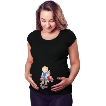 Maglia premaman figlio di una regina royal Per la mamma