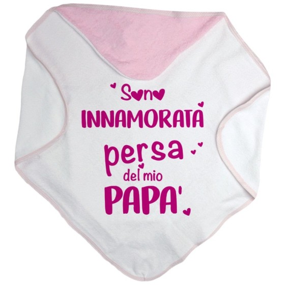 Accappatoio neonata sono innamorata persa del mio papà Per il papà
