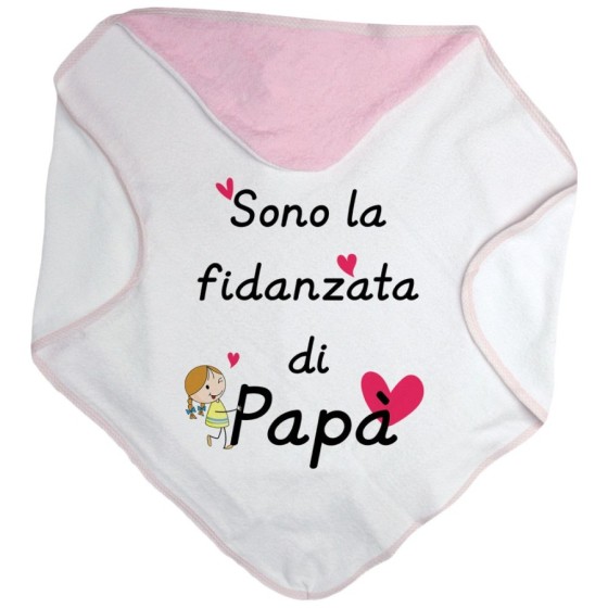 Accappatoio neonata sono la fidanzata di papà Per il papà