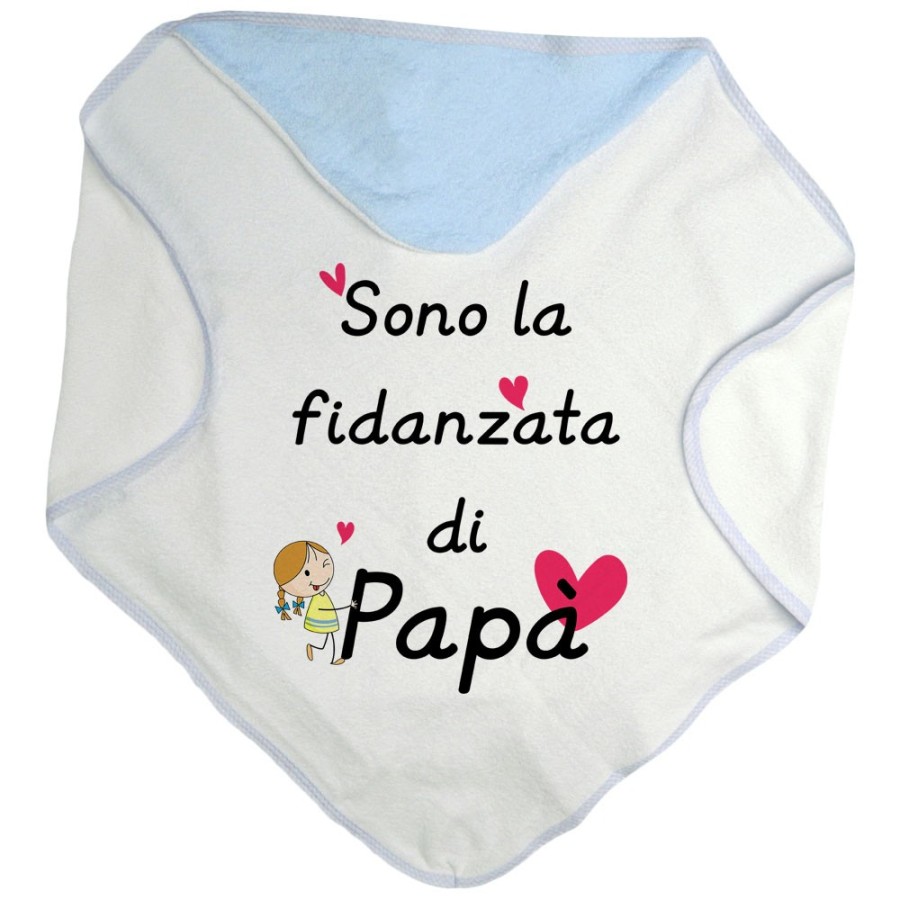 Accappatoio neonata sono la fidanzata di papà Per il papà