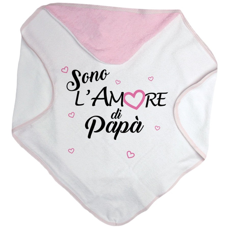 Accappatoio neonato sono l'amore di papà Per il papà