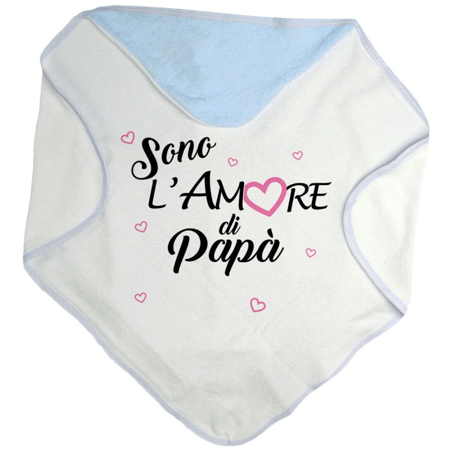 Accappatoio neonato sono l'amore di papà Per il papà