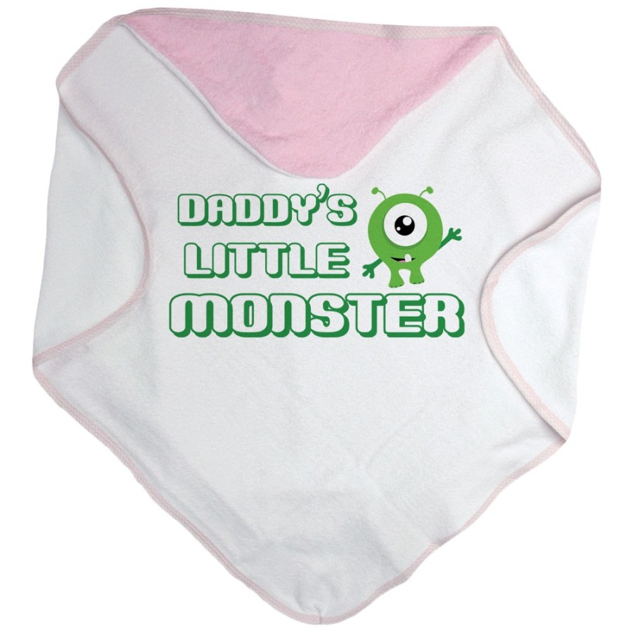 Accappatoio neonato daddy's little monster Per il papà
