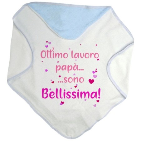 Accappatoio neonato ottimo lavoro papà sono bellissimo Per il papà