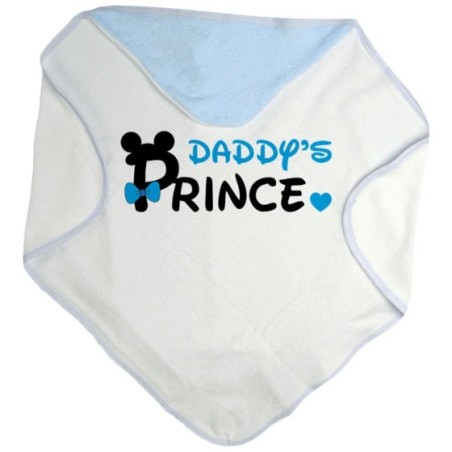 Accappatoio neonato daddy's pince princess mickey Per il papà