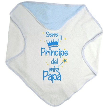 Accappatoio neonato sono il principe la principessa del...